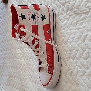 Chuck Taylor All Star Converse - Patriotic Red, White, and Blue